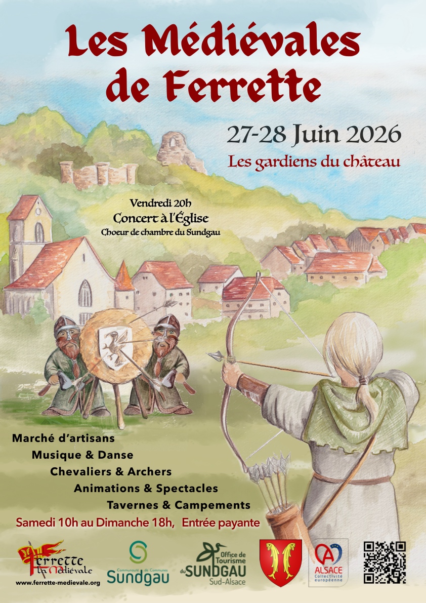 Affiche Les Médiévales de Ferrette